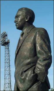 Sir Alf Ramsey statue outside Portman Road