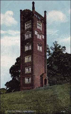 Freston Tower near Ipswich